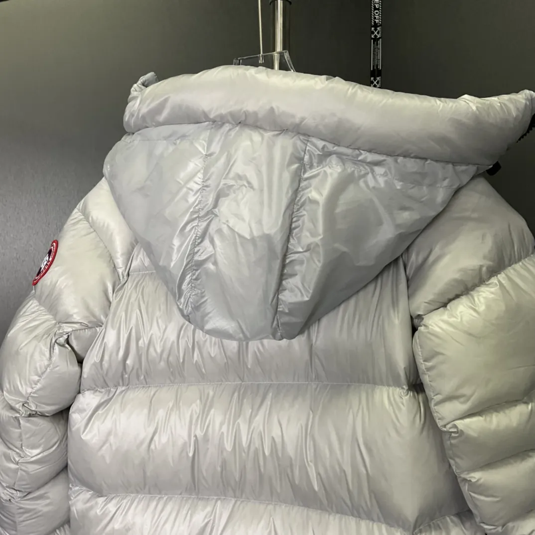 カナダグース クロフトン ダウンジャケット ホワイト パファー - 画像 (5)