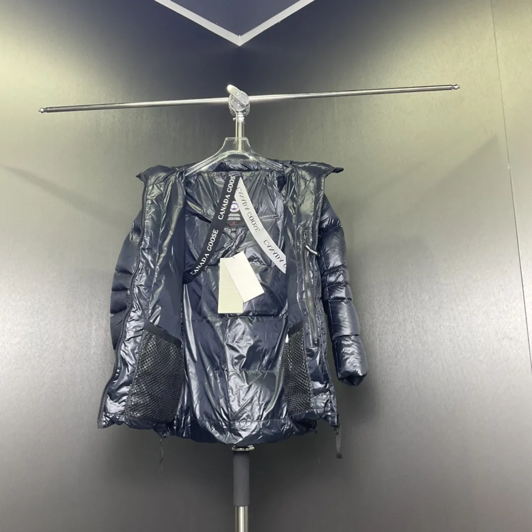 カナダグース クロフトン 2253 ブラック ダウンジャケット - 画像 (4)