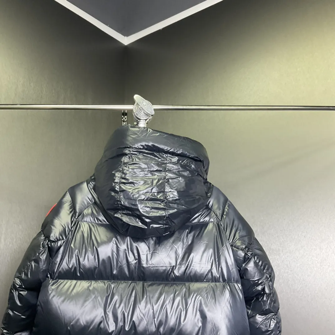 カナダグース クロフトン 2253 ブラック ダウンジャケット - 画像 (5)