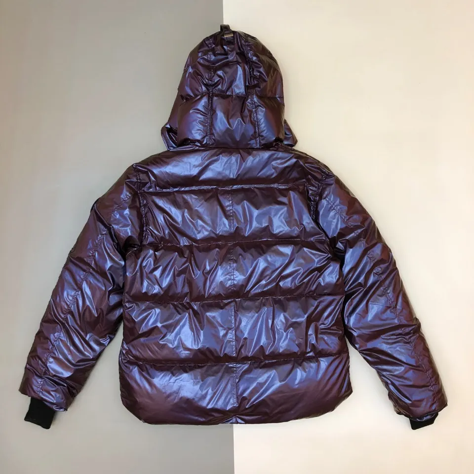 カナダグース OVO カメレオン ダウンジャケット パープル - 画像 (3)