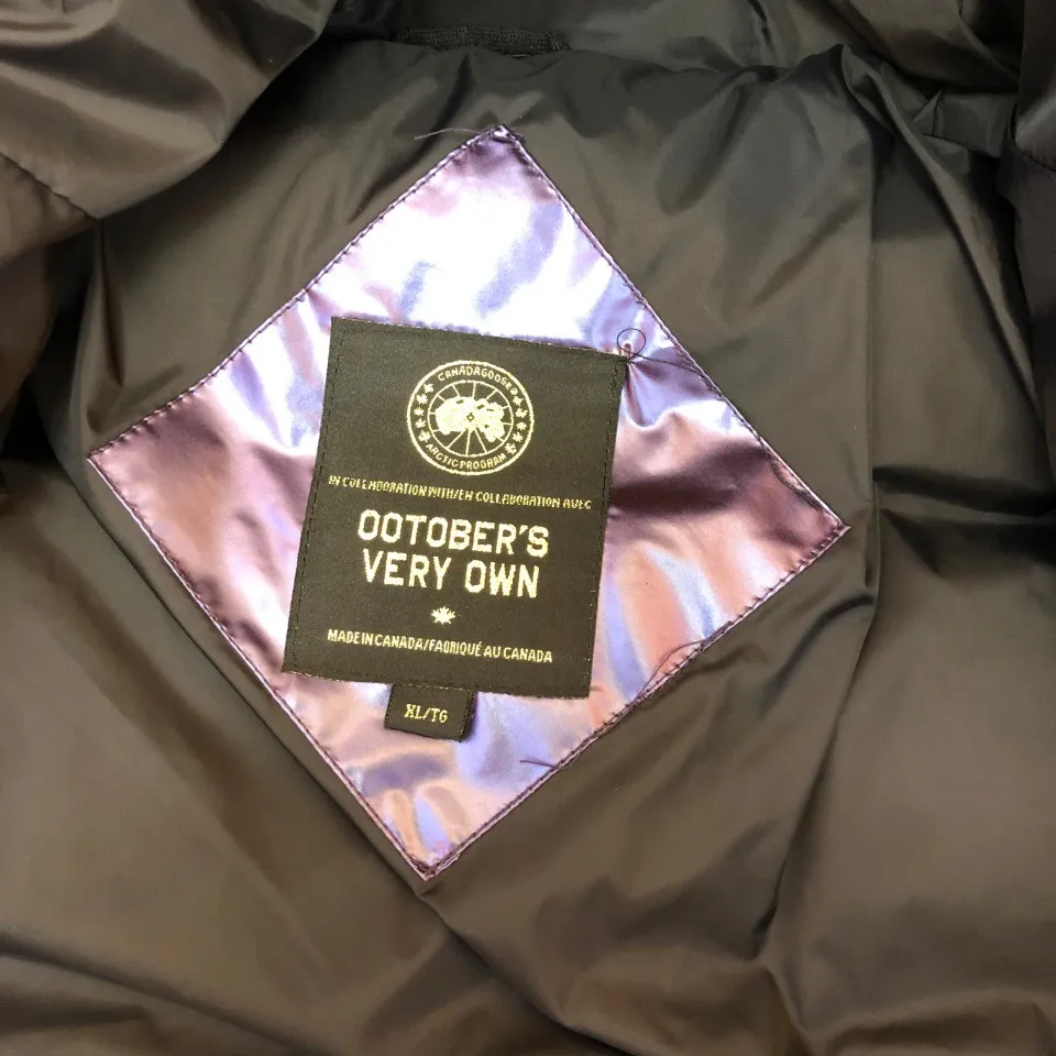 カナダグース OVO カメレオン ダウンジャケット パープル - 画像 (6)