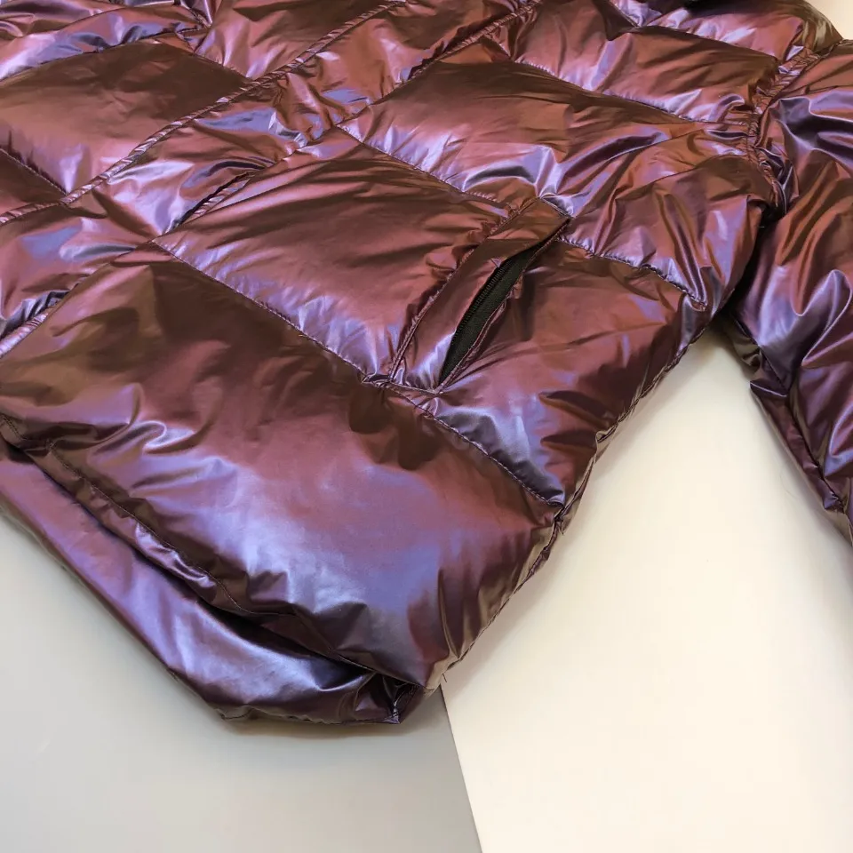 カナダグース OVO カメレオン ダウンジャケット パープル - 画像 (7)