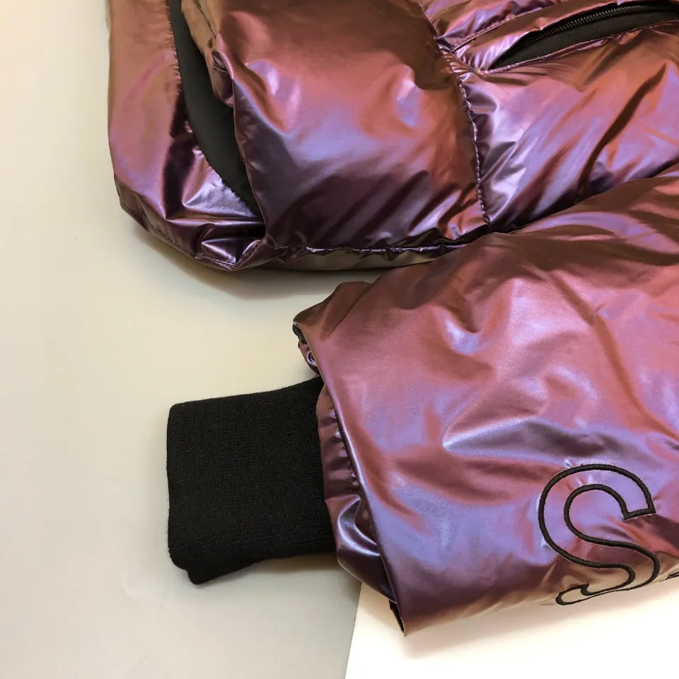 カナダグース OVO カメレオン ダウンジャケット パープル - 画像 (10)