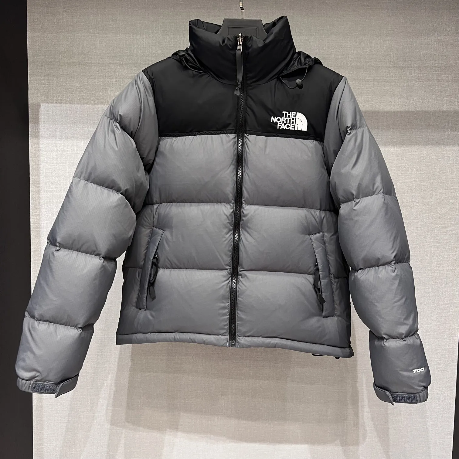 ザ・ノース・フェイス 1996 ダウンジャケット グレー ブラック