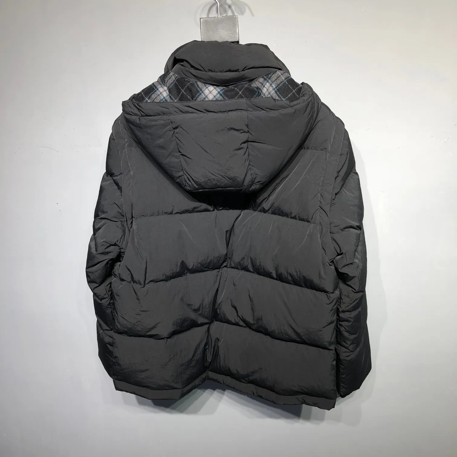 バーバリー デタッチャブル スリーブ ダウンジャケット ブラック - 画像 (3)