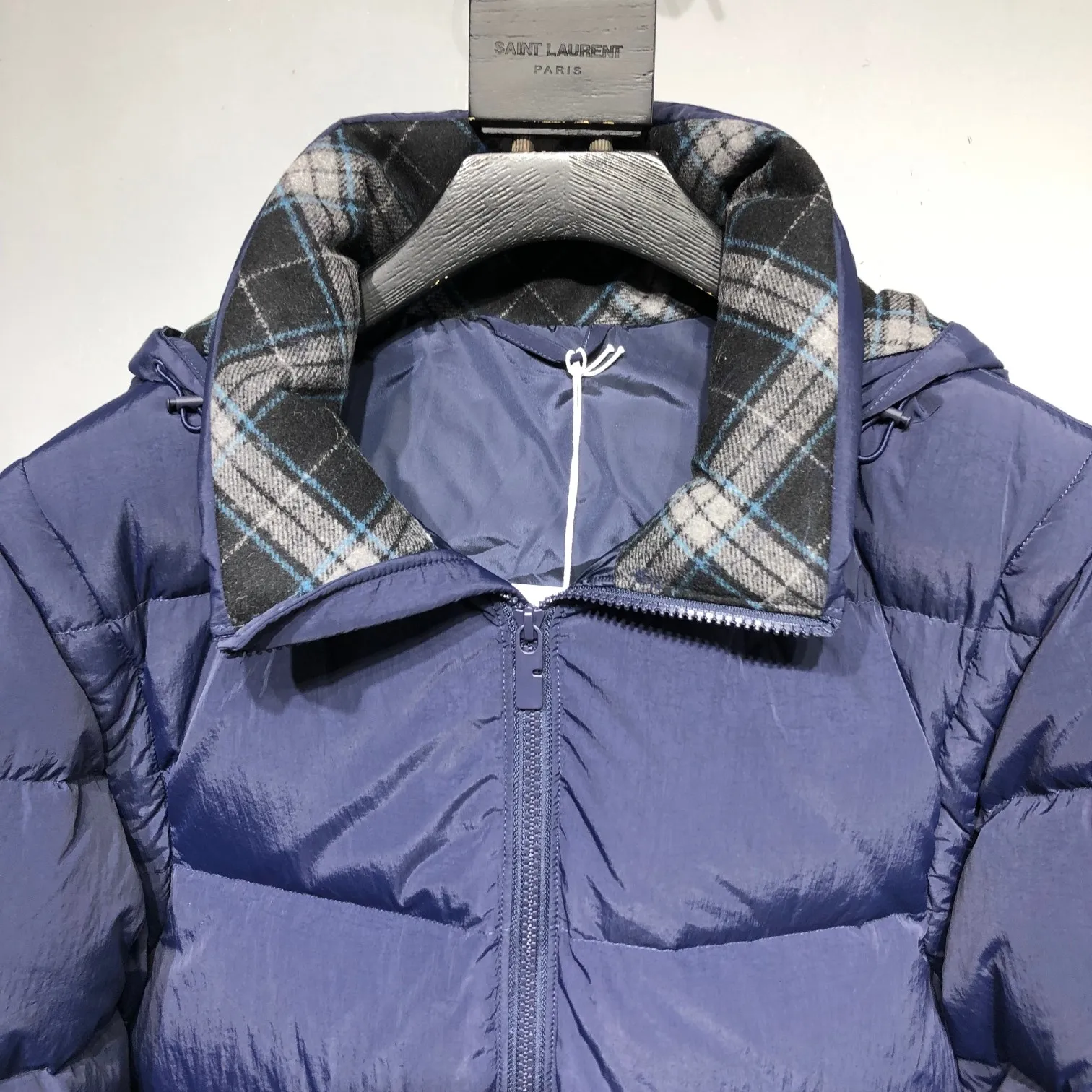 バーバリー デタッチャブルスリーブダウンジャケット ネイビー - 画像 (4)