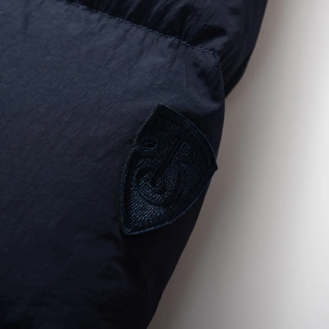 バーバリー デタッチャブルスリーブダウンジャケット ネイビー - 画像 (5)