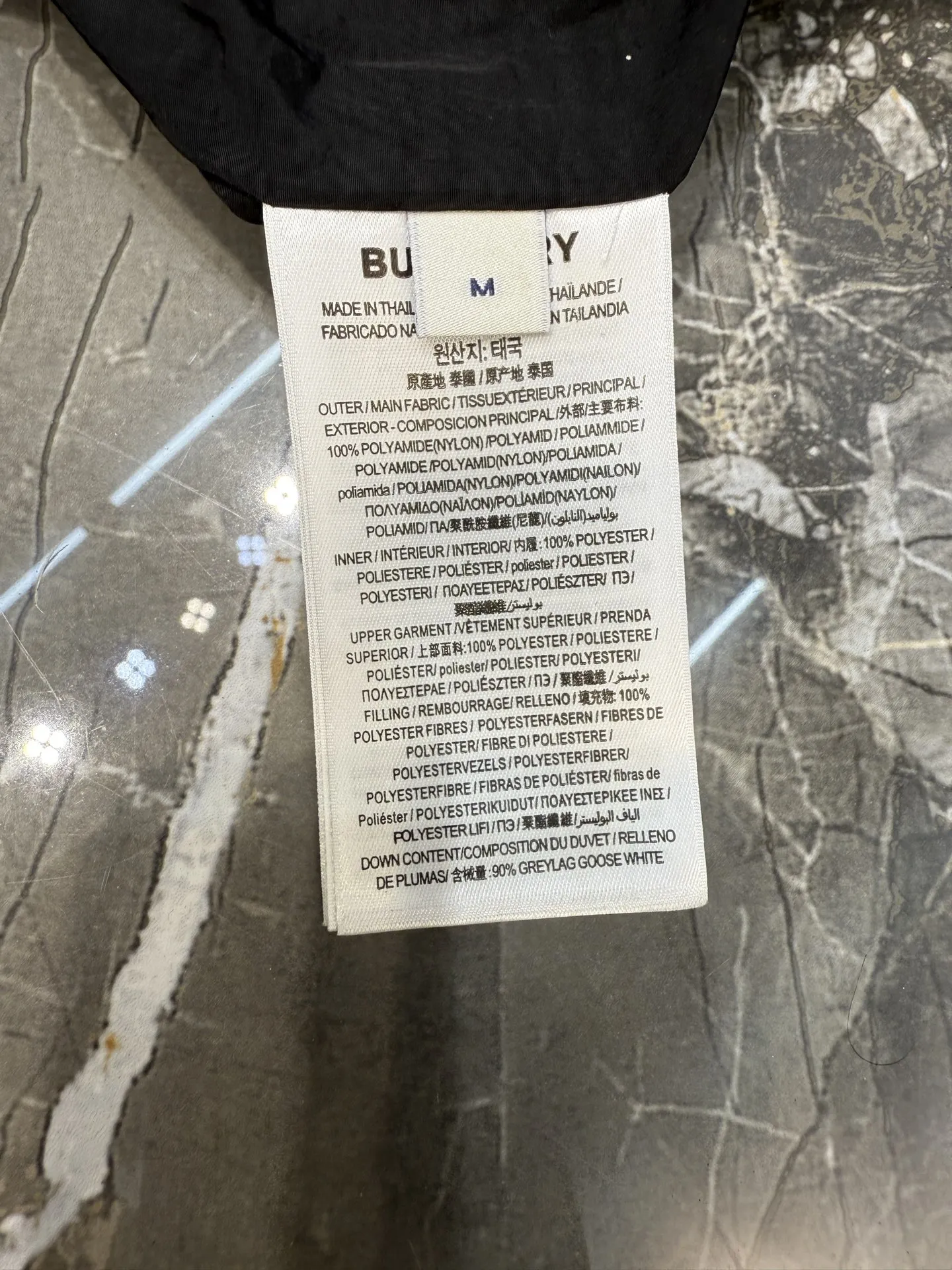 バーバリー クラシック チェック柄 ダウンジャケット ベージュ - 画像 (10)