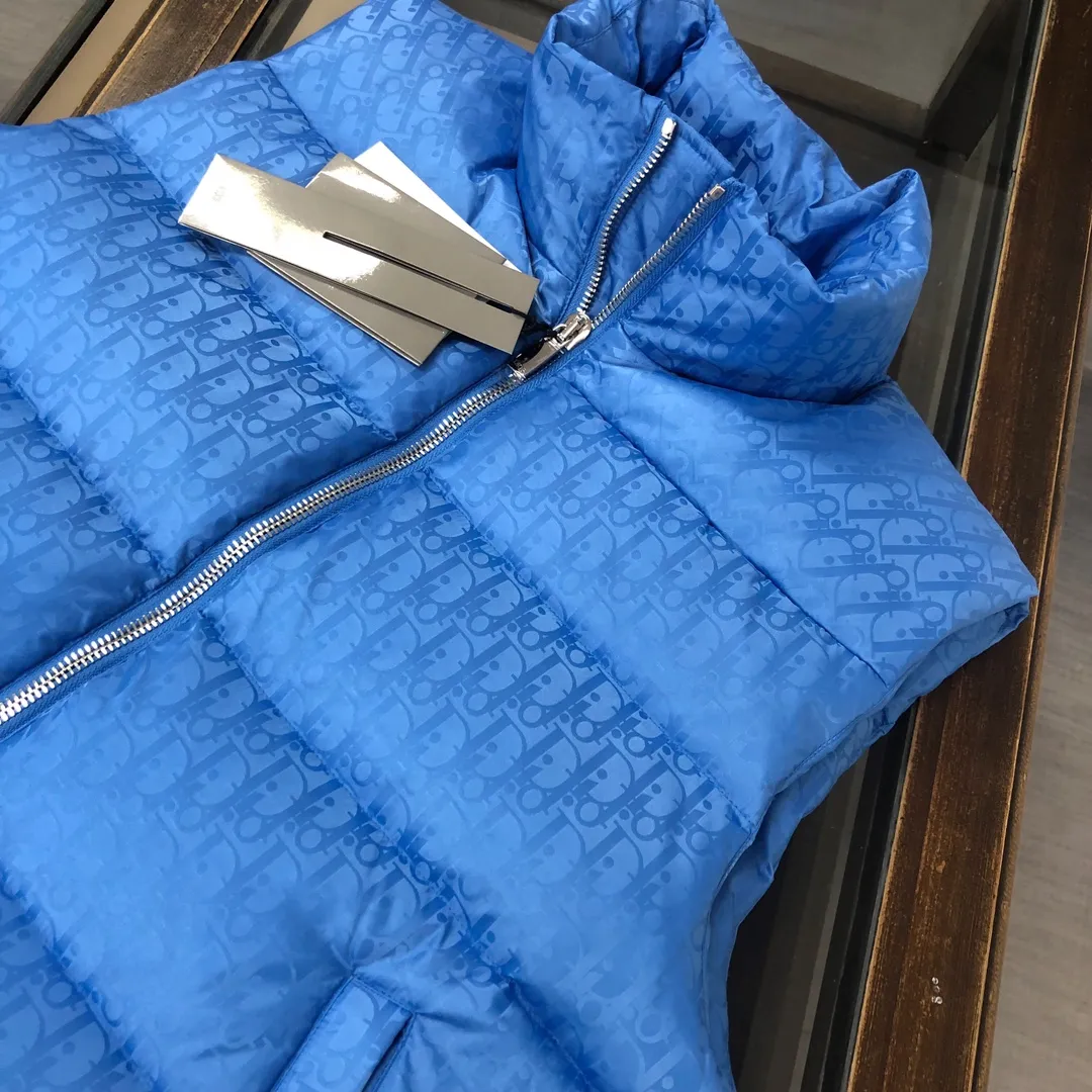 ディオール 24SS ダウンベスト ブルー キルティングスタイル - 画像 (4)