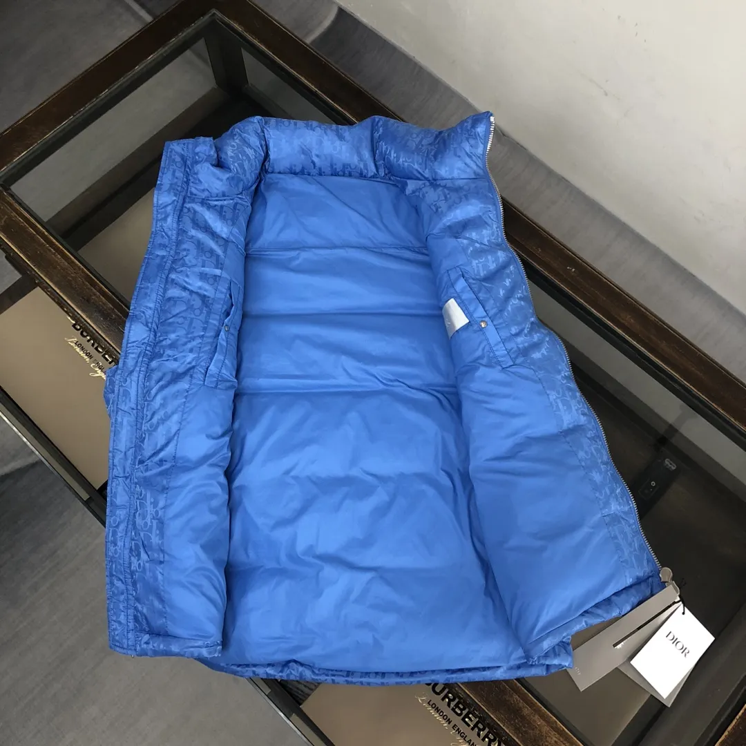 ディオール 24SS ダウンベスト ブルー キルティングスタイル - 画像 (7)