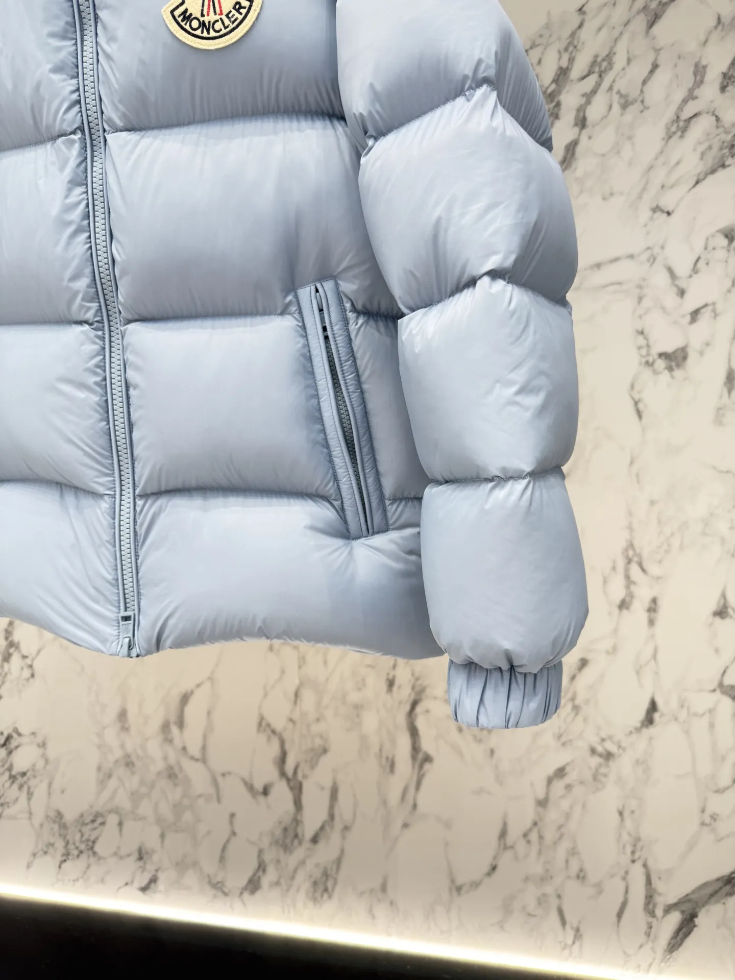 モンクレール グルノーブル ダウンジャケット ライトブルー パファー - 画像 (6)