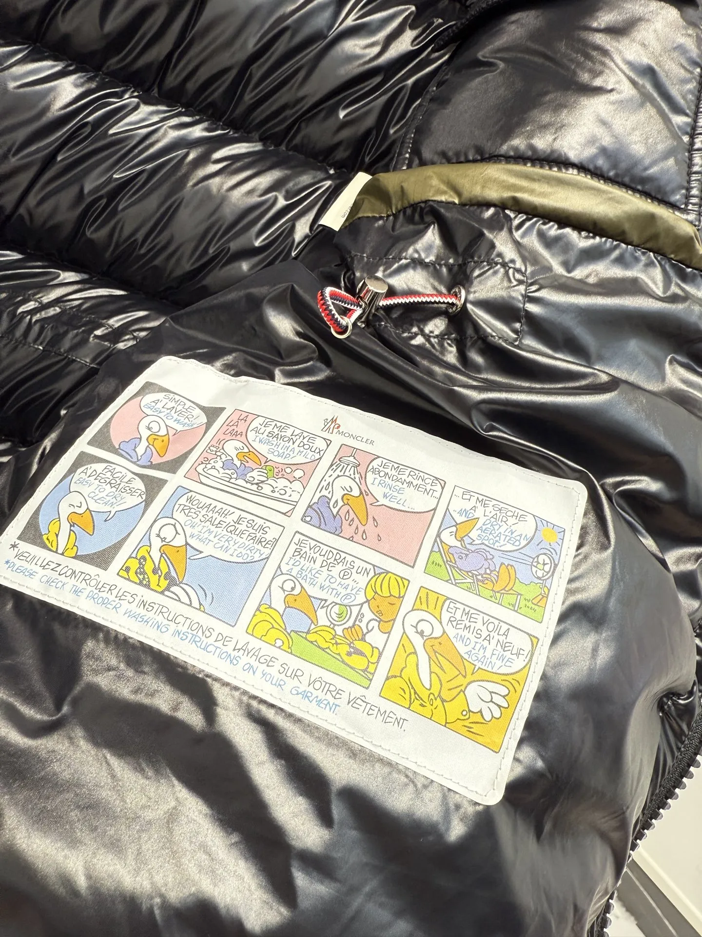 モンクレール グルノーブル ブラック ダウンジャケット - 画像 (9)
