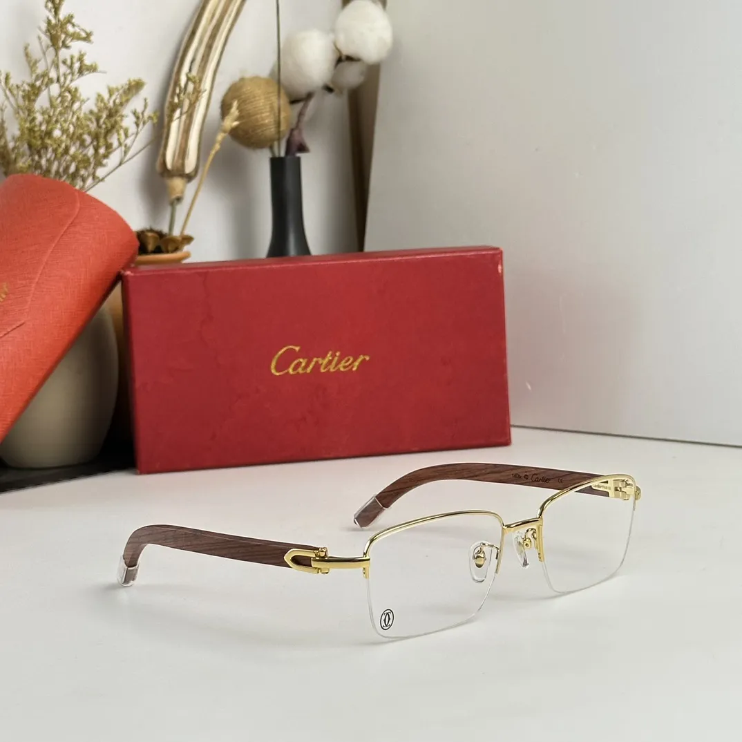 カルティエ新作黒アークファッション眼鏡 - 画像 (4)