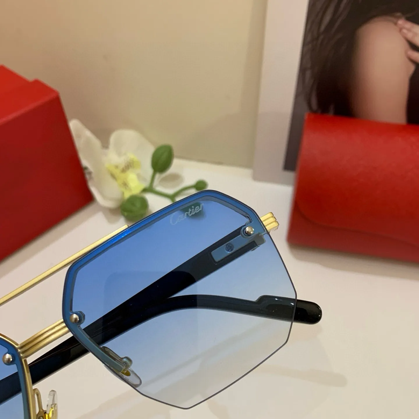 カルティエ新作黒ファッションサングラス - 画像 (6)
