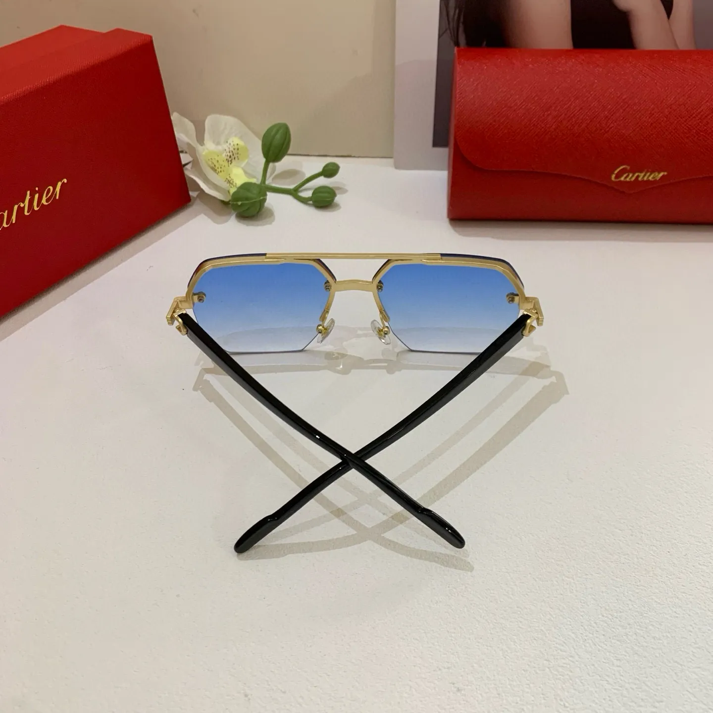 カルティエ新作黒ファッションサングラス - 画像 (8)