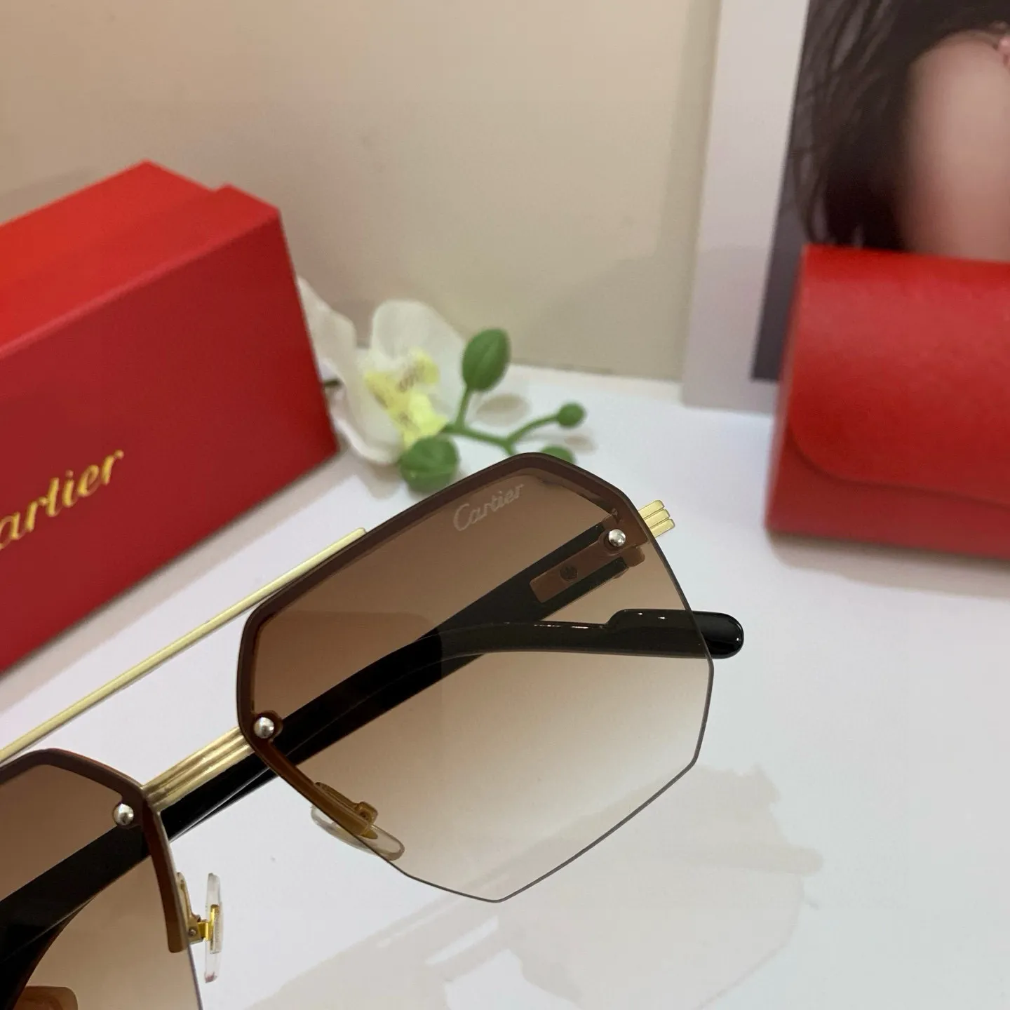 カルティエ新作黒アークサングラス - 画像 (7)