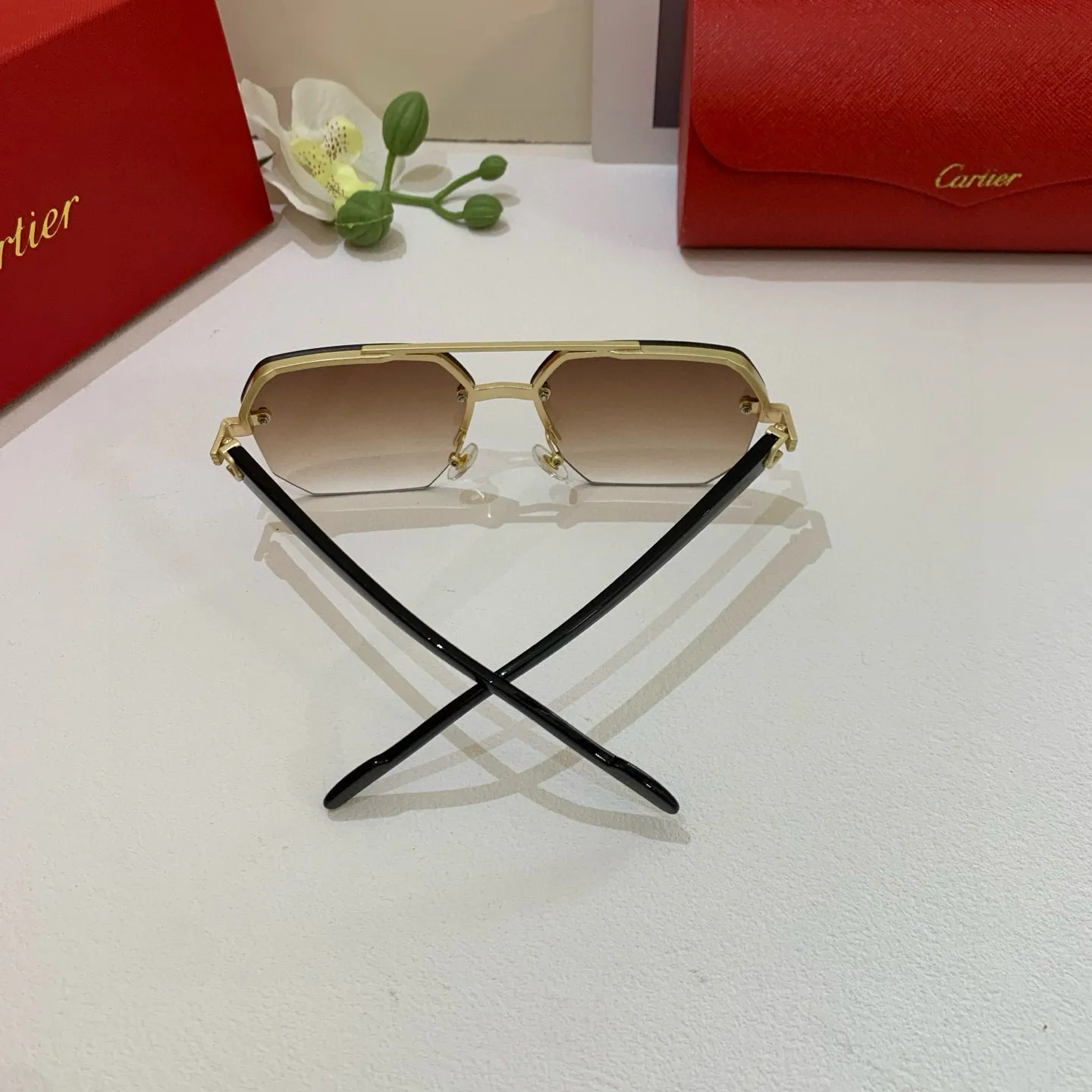 カルティエ新作黒アークサングラス - 画像 (8)
