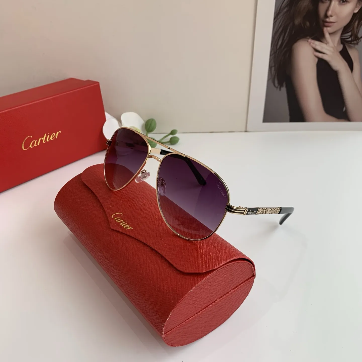 カルティエ新作黒アークサングラス - 画像 (7)