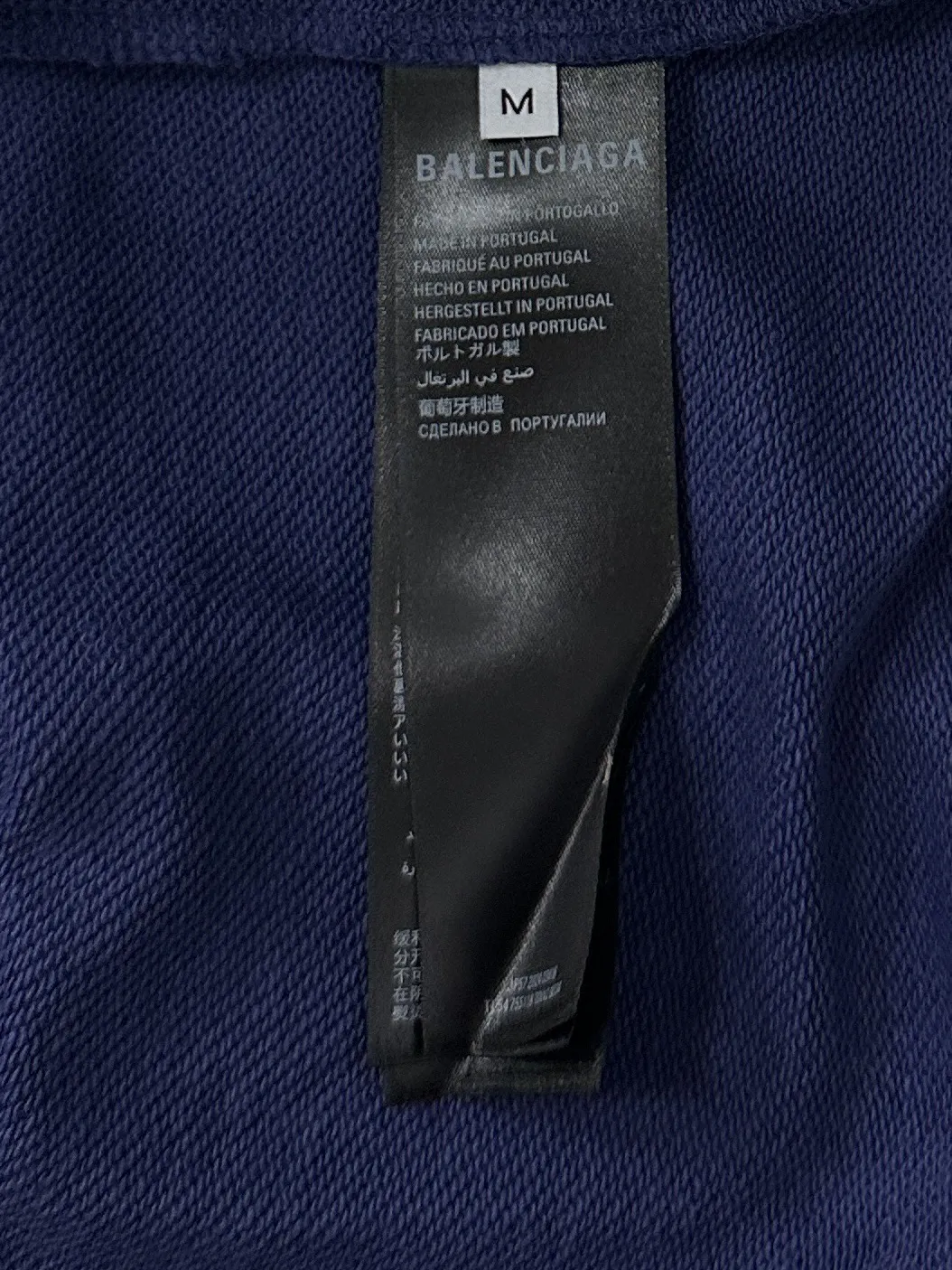 Balenciaga 2025春ブルーコーラーロゴパーカー - 画像 (10)