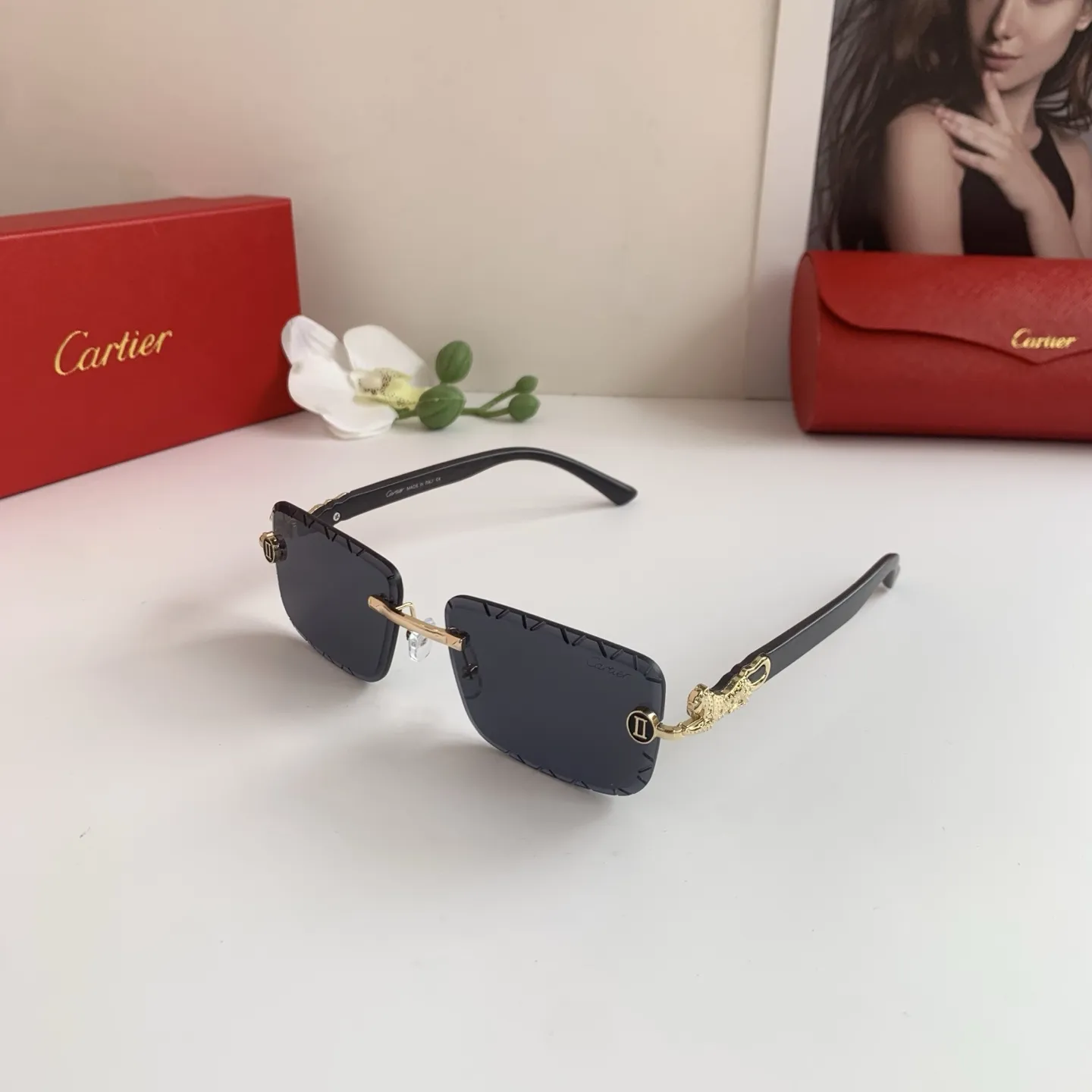 Cartier新作黒アークサングラス - 画像 (3)