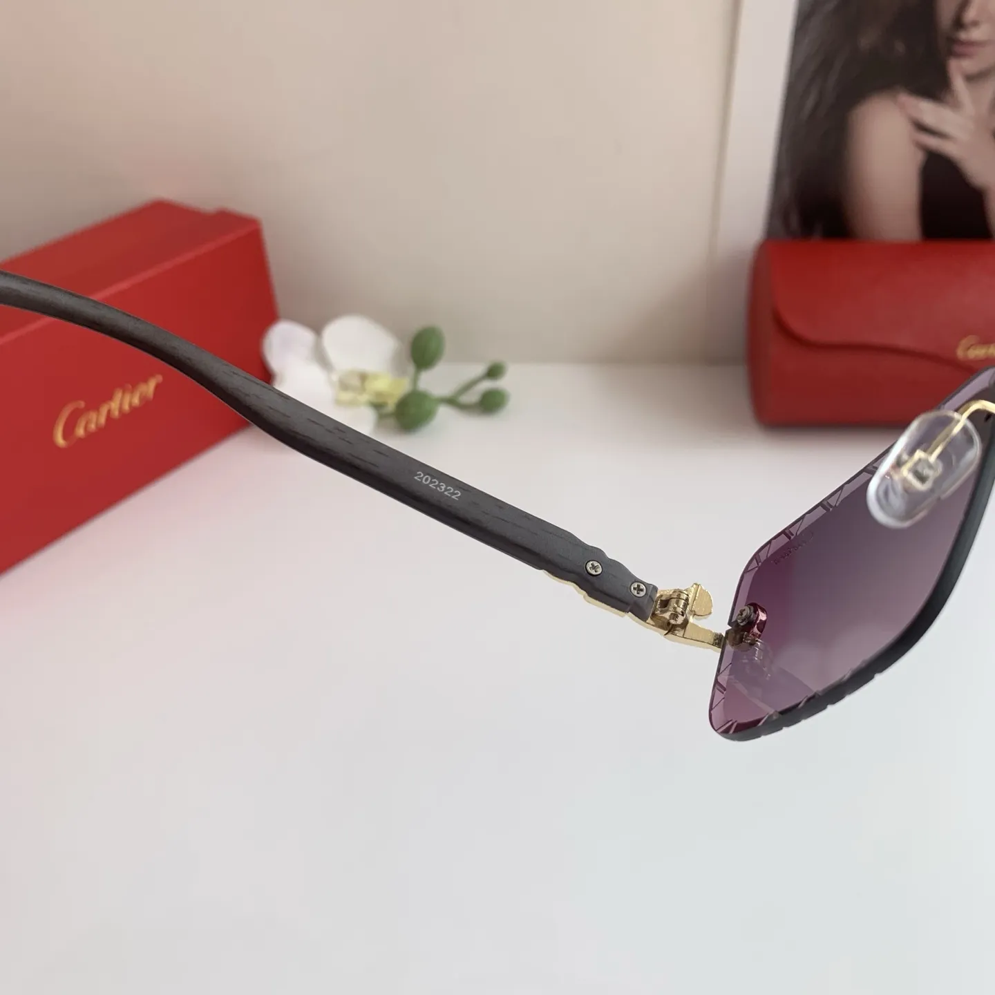 カルティエ新作黒ダイヤモンドサングラス - 画像 (9)