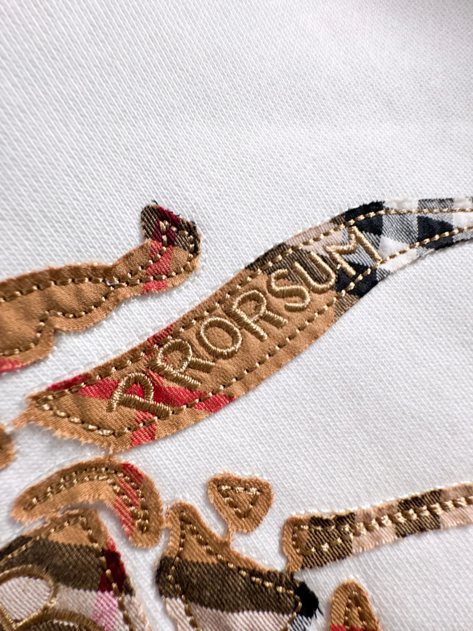 Burberry 25ss ホワイト 戦馬刺繍パーカー - 画像 (8)