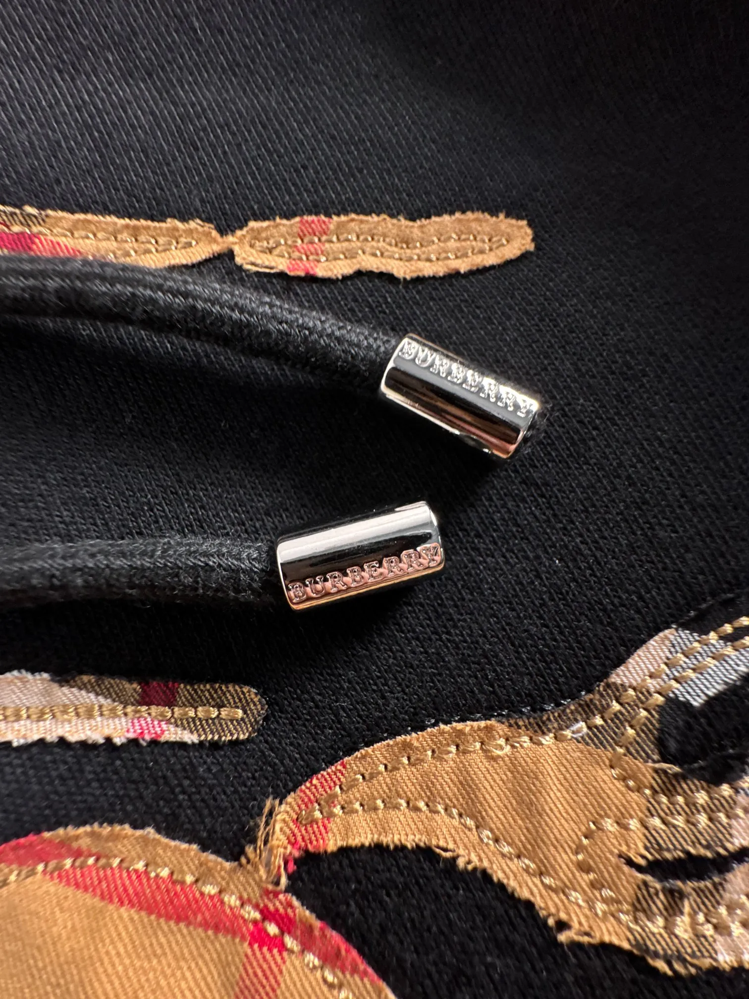 バーバリーブラック軍馬の拍車フード付きスウェット - 画像 (6)