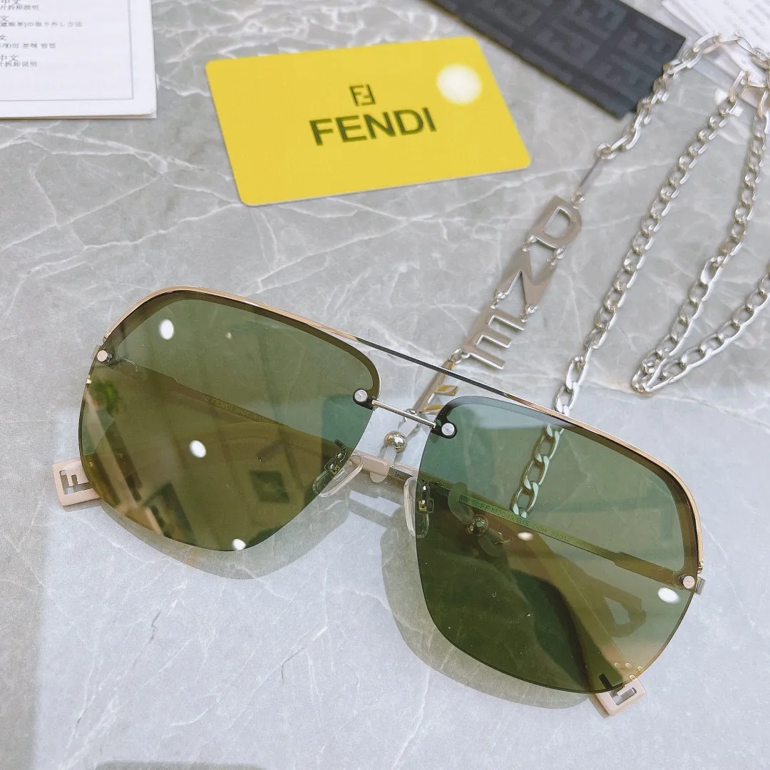FENDI新作黒サングラスファッションチェーン - 画像 (6)