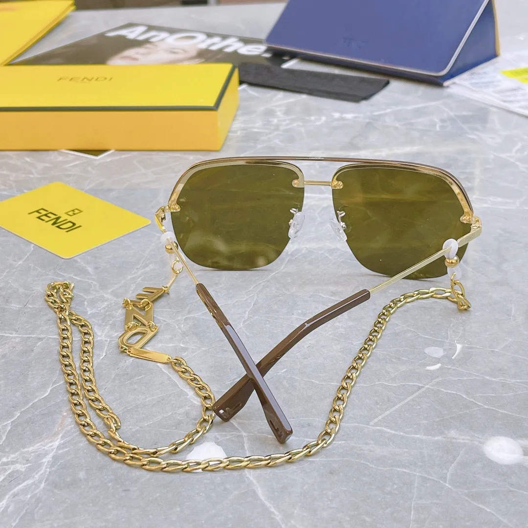 FENDI新作黒サングラスファッションチェーン - 画像 (7)