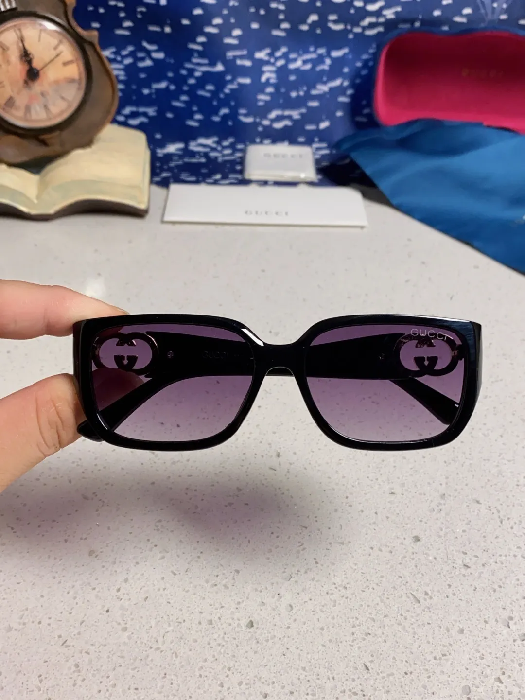 Gucci 黒キャッツアイサングラス新作 - 画像 (5)