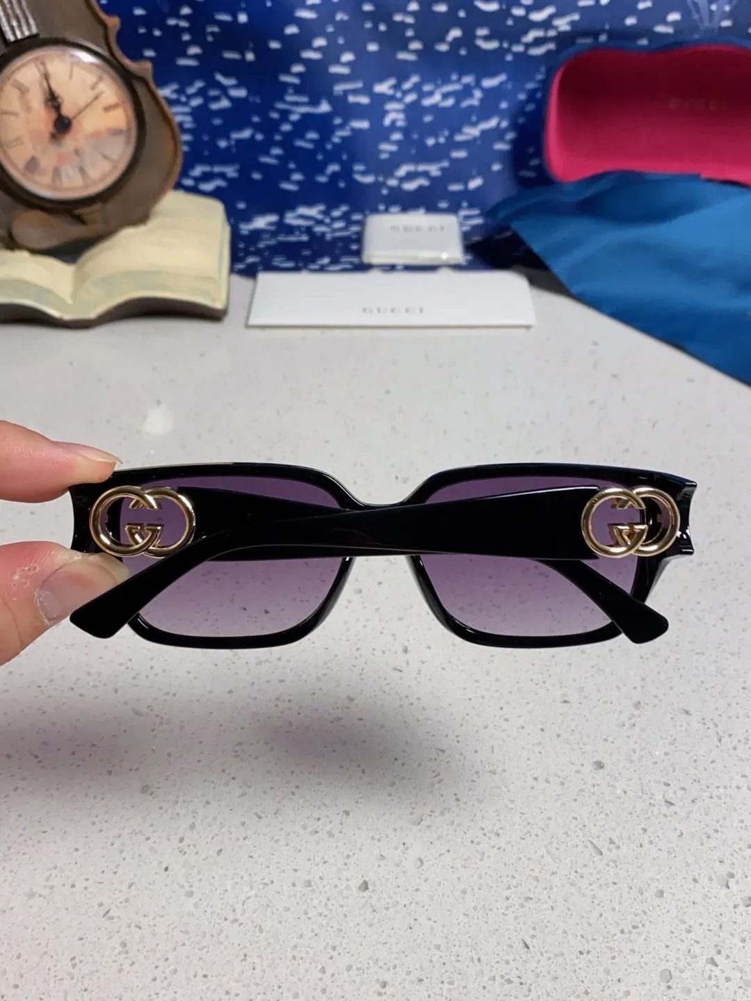 Gucci 黒キャッツアイサングラス新作 - 画像 (6)