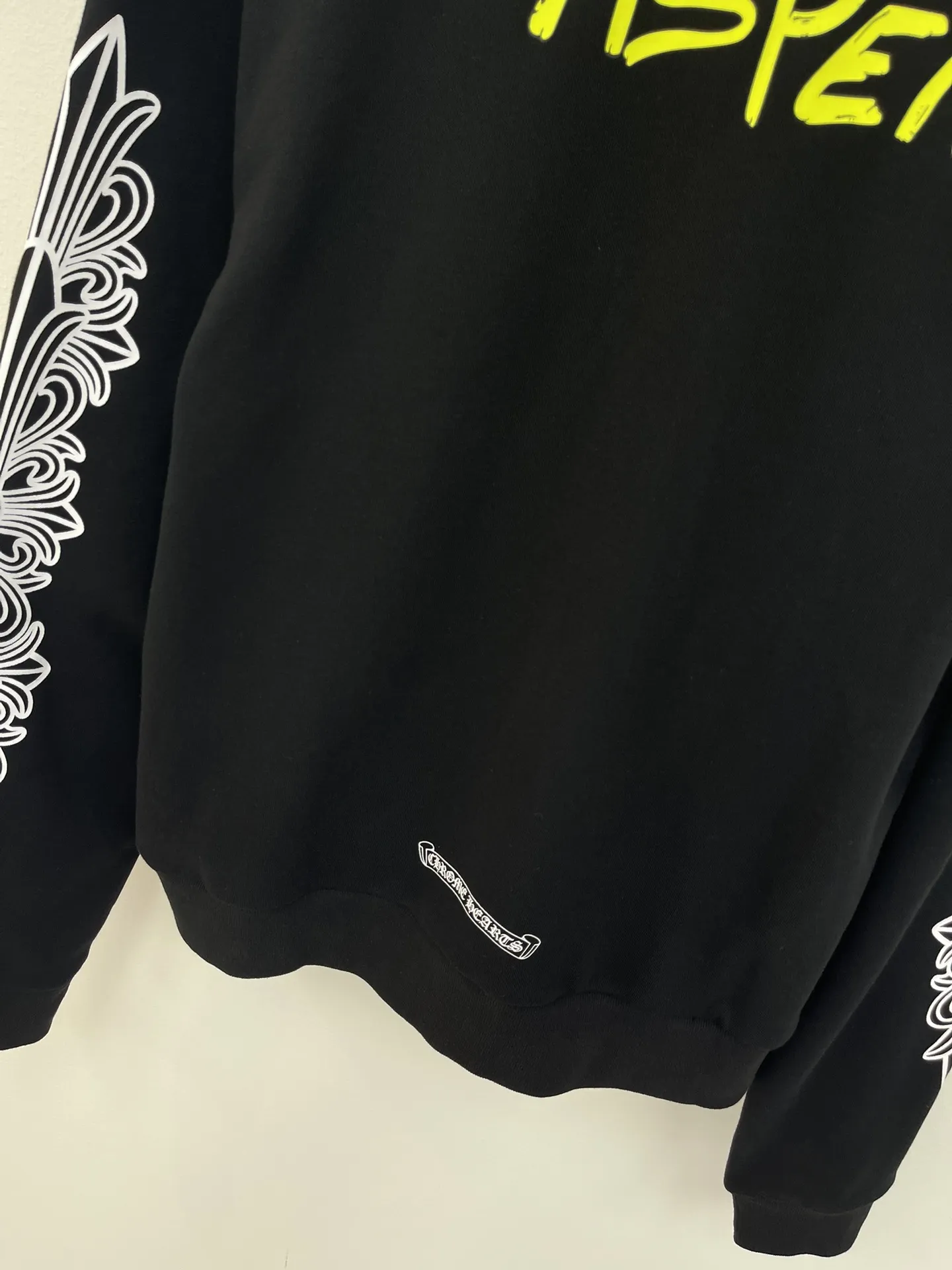 Chrome Hearts 25秋新しい黒のフード付きジップアップ - 画像 (9)