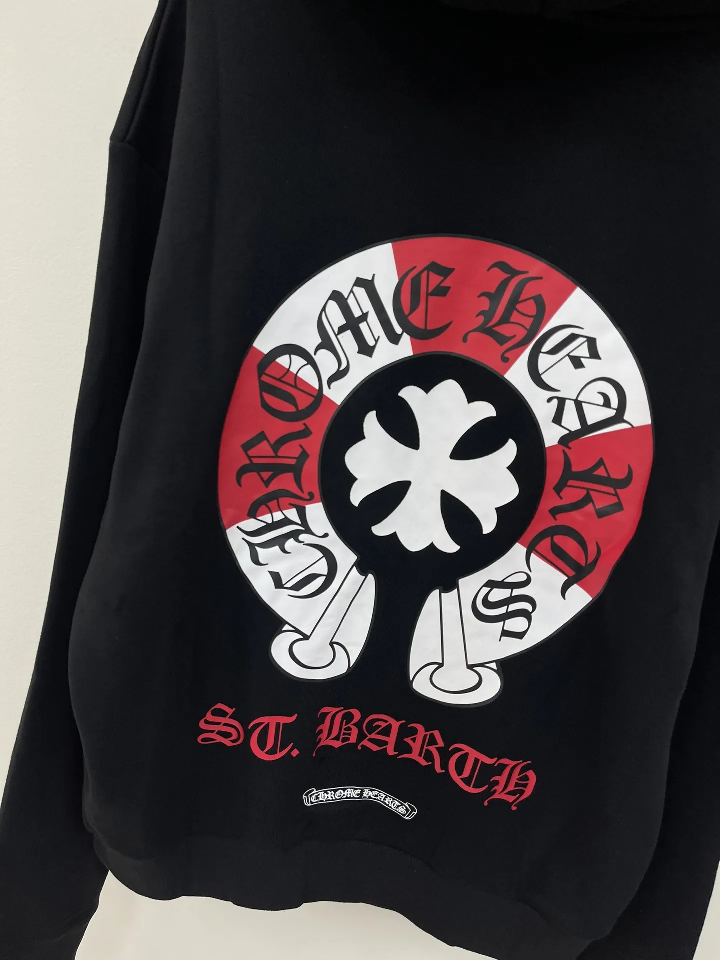 Chrome Hearts ブラックレタープリントジップパーカー - 画像 (9)