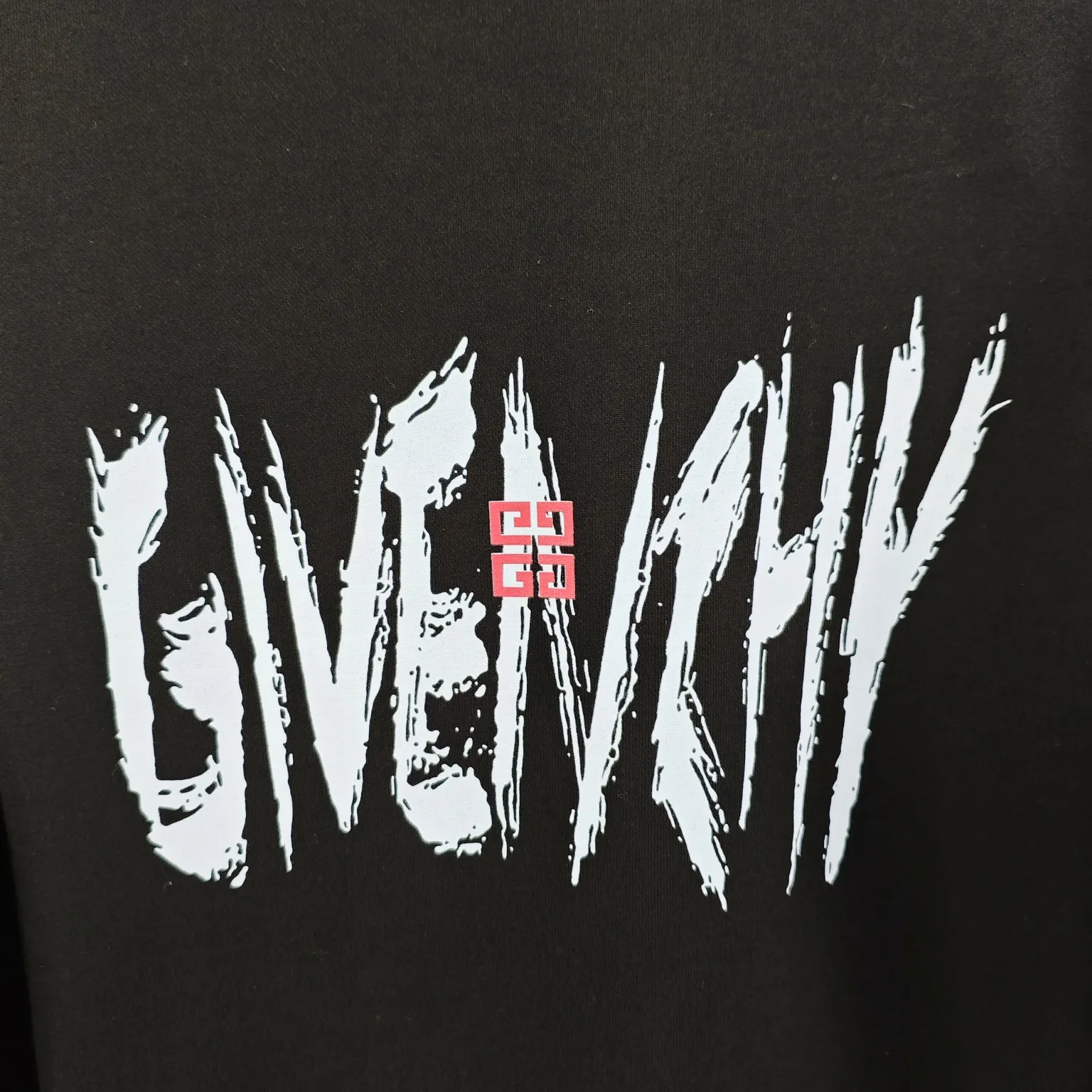 Givenchy ブラック ロゴプリント メンズスウェット - 画像 (9)