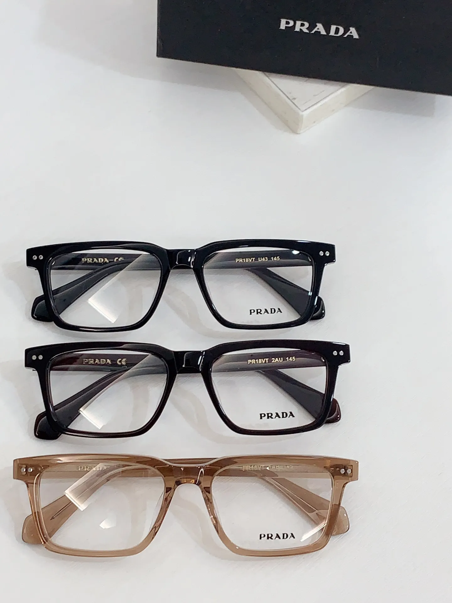 PRADA新作黒アークファッション眼鏡 - 画像 (10)