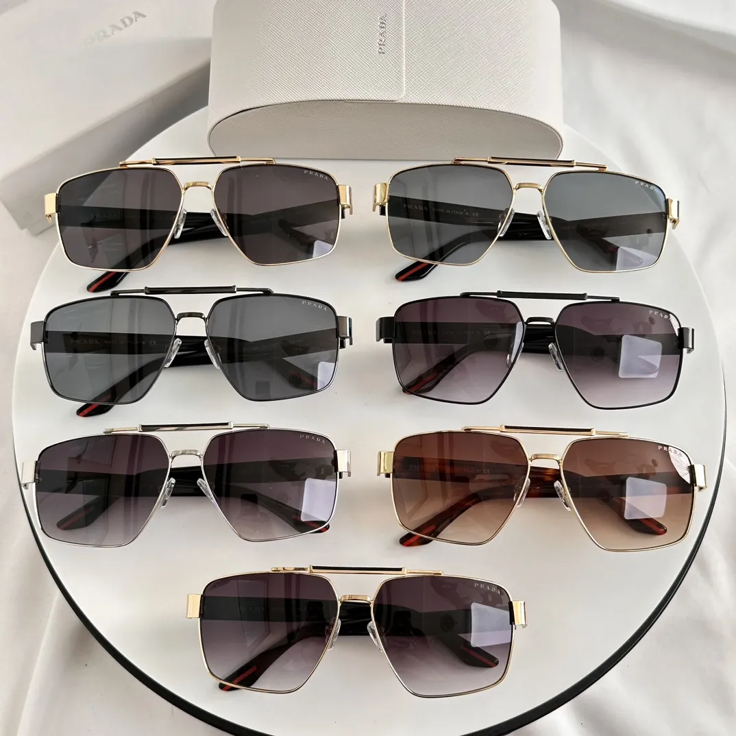 プラダ新作黒アークサングラスファッション - 画像 (10)