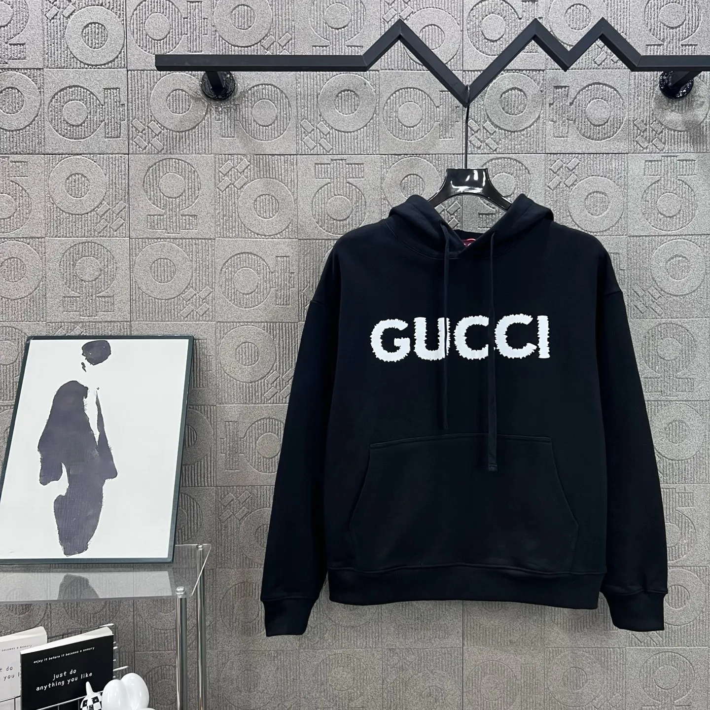 GUCCI ブラック 2025 ニューフード付きスウェットシャツ - 画像 (3)