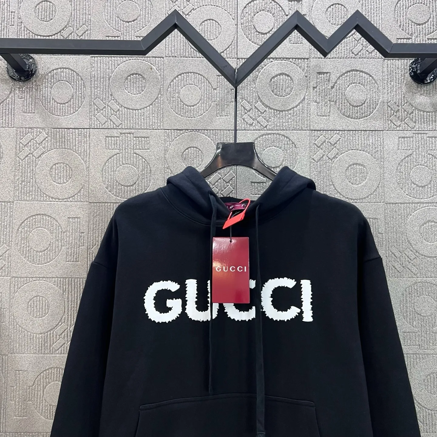 GUCCI ブラック 2025 ニューフード付きスウェットシャツ - 画像 (5)