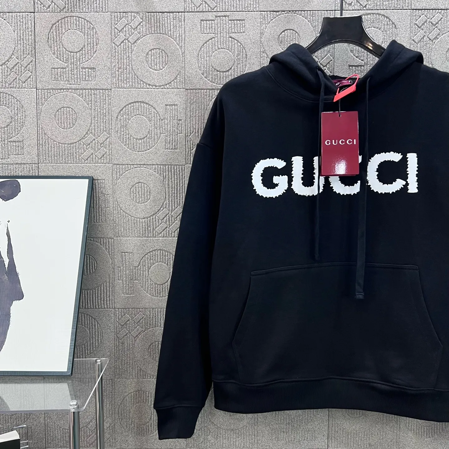 GUCCI ブラック 2025 ニューフード付きスウェットシャツ - 画像 (6)