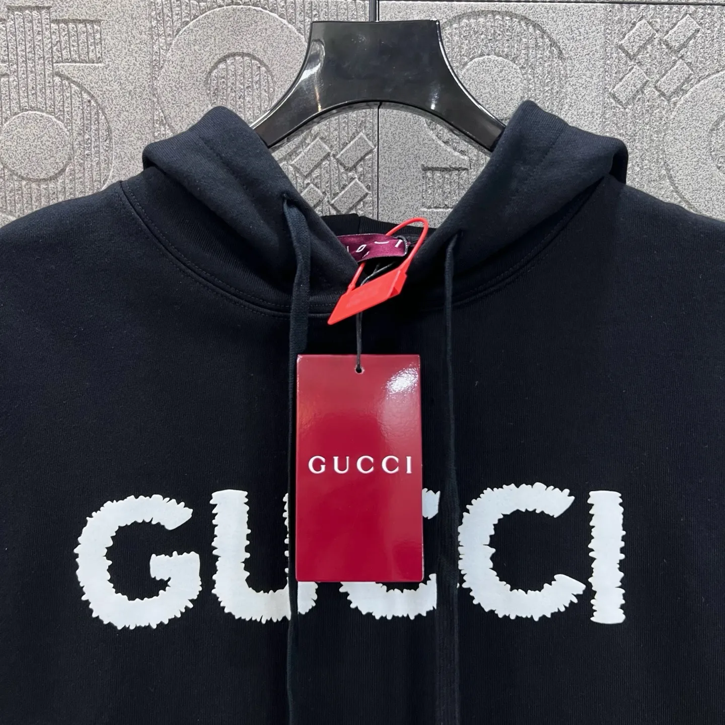 GUCCI ブラック 2025 ニューフード付きスウェットシャツ - 画像 (7)