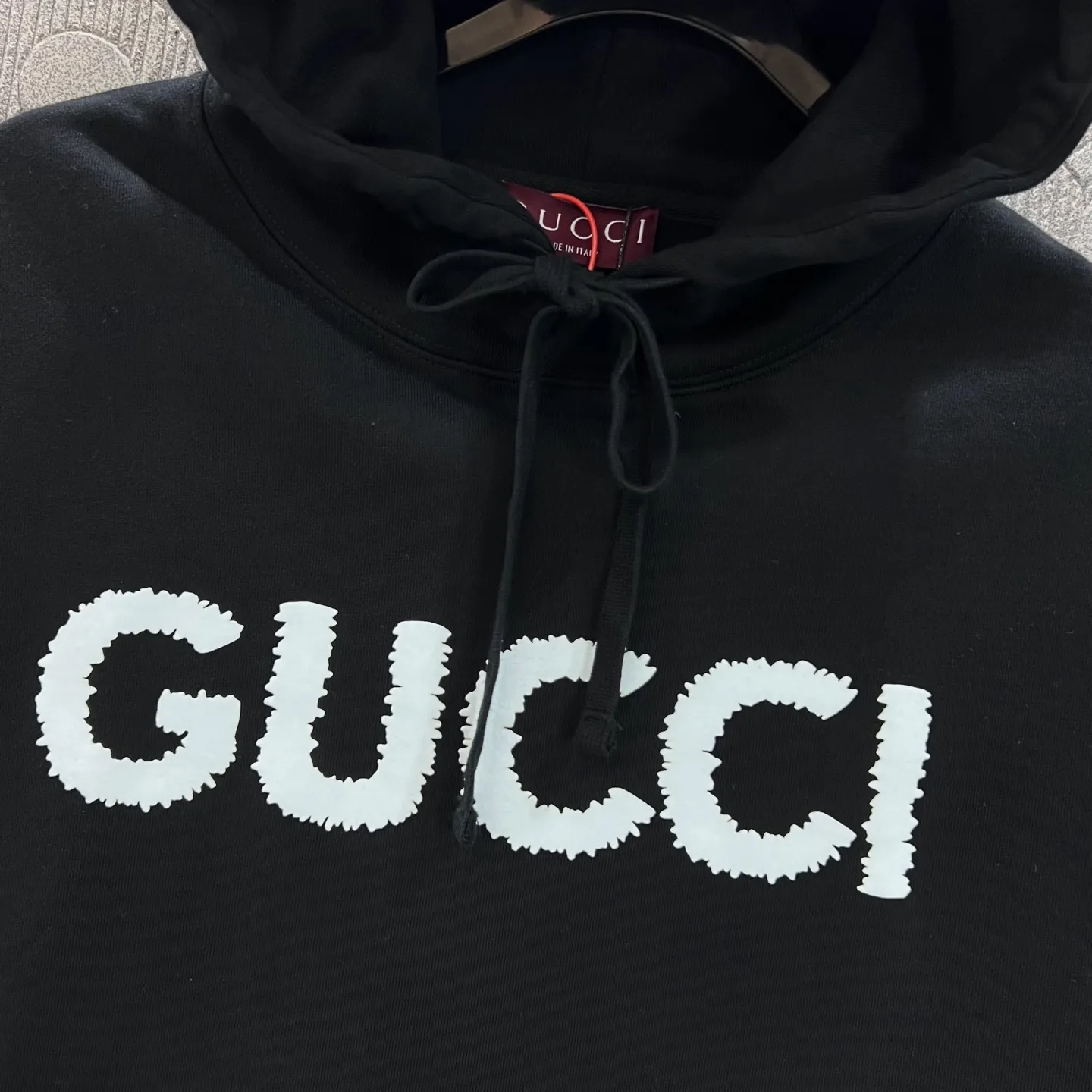 GUCCI ブラック 2025 ニューフード付きスウェットシャツ - 画像 (10)