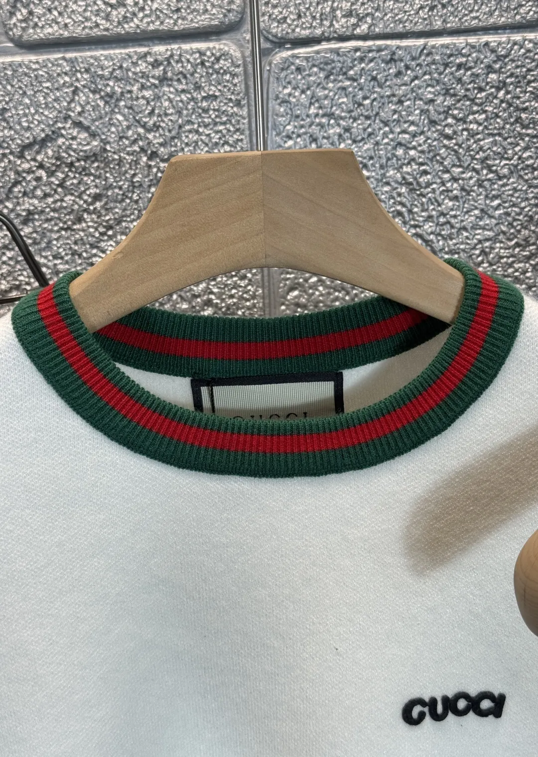 Gucci ホワイトプリントスウェット - 画像 (6)