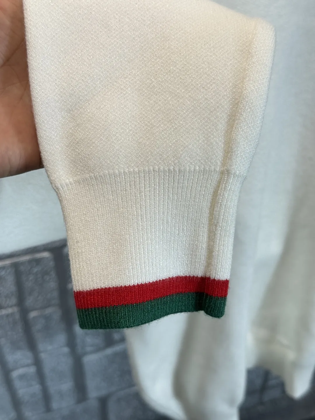 Gucci ホワイトプリントスウェット - 画像 (9)