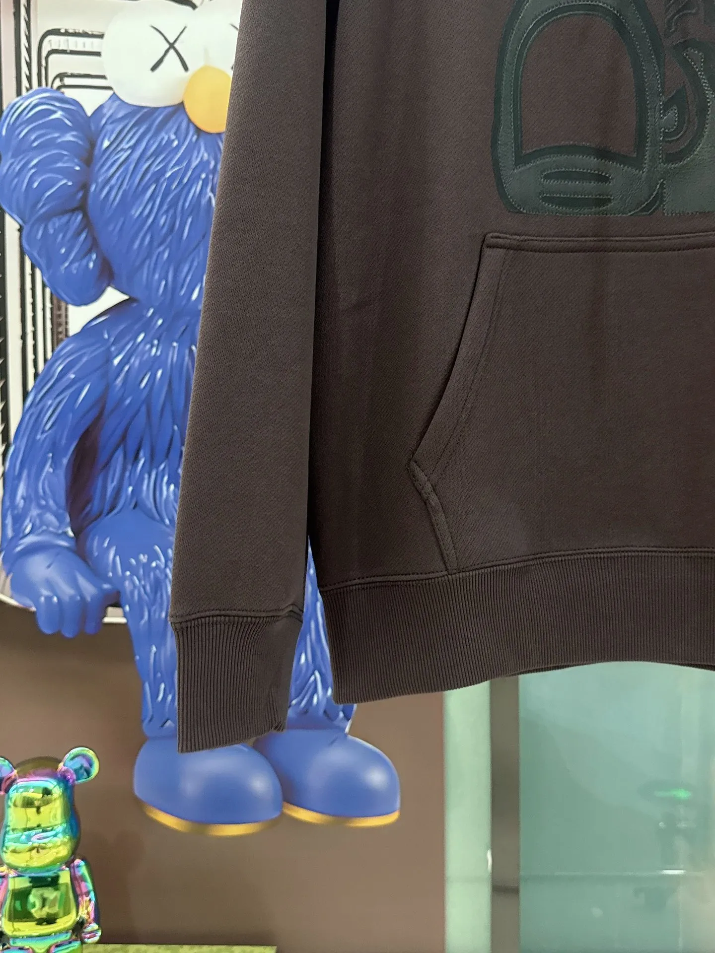 Hermès ss ダークブラウン 長袖フーディ - 画像 (5)