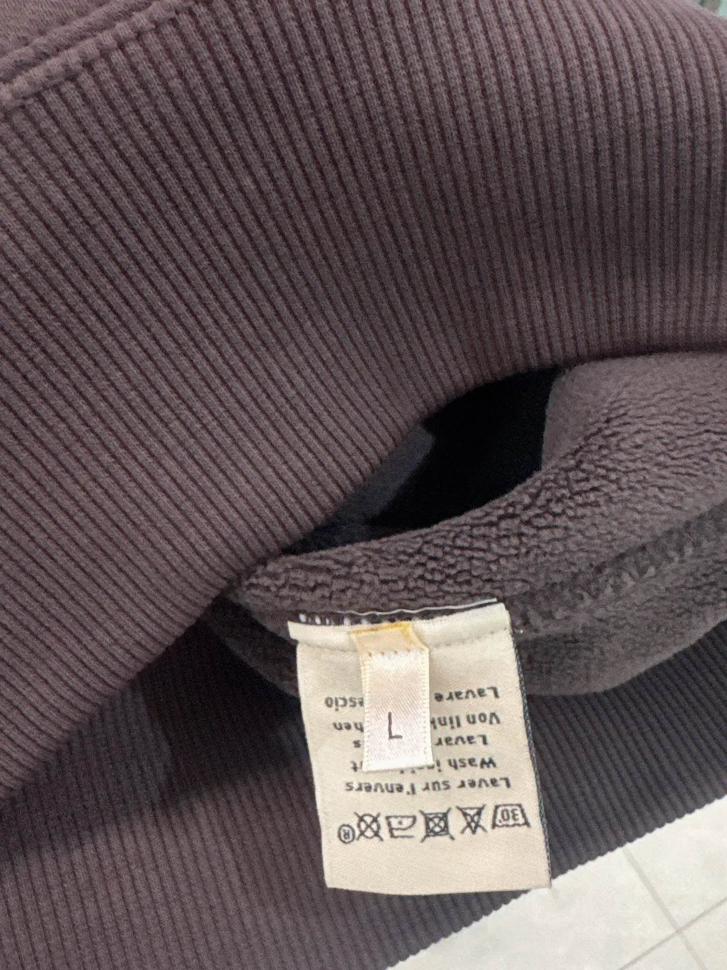 Hermès ss ダークブラウン 長袖フーディ - 画像 (9)