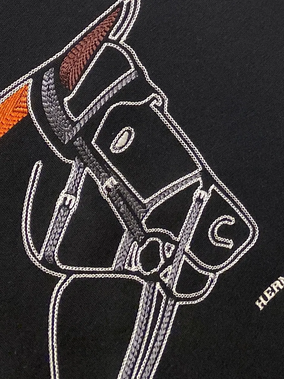 エルメス2025最新黒スウェットM-3XL - 画像 (6)