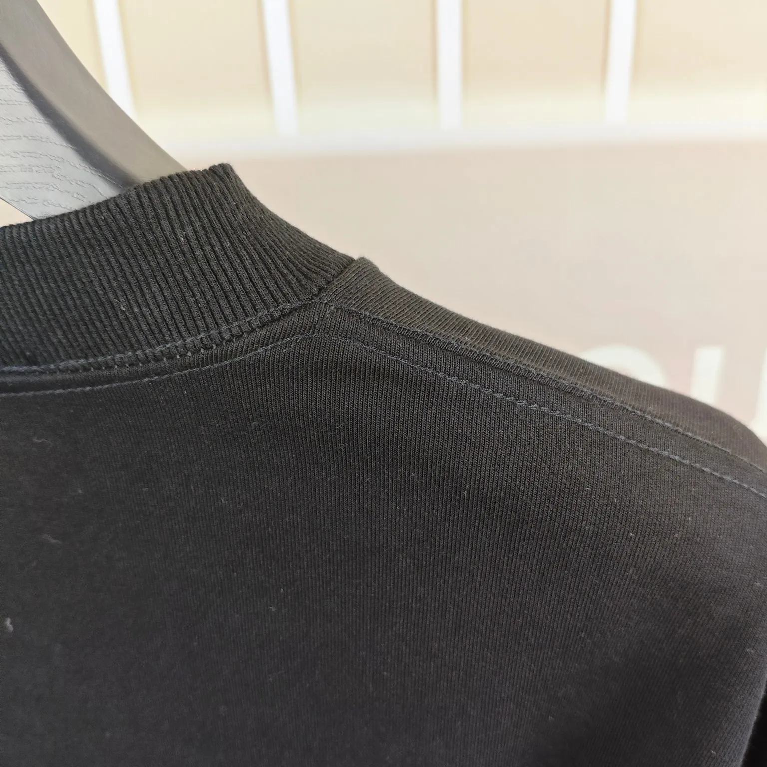 Moncler 新しい黒のメンズカジュアルスウェットシャツ - 画像 (7)