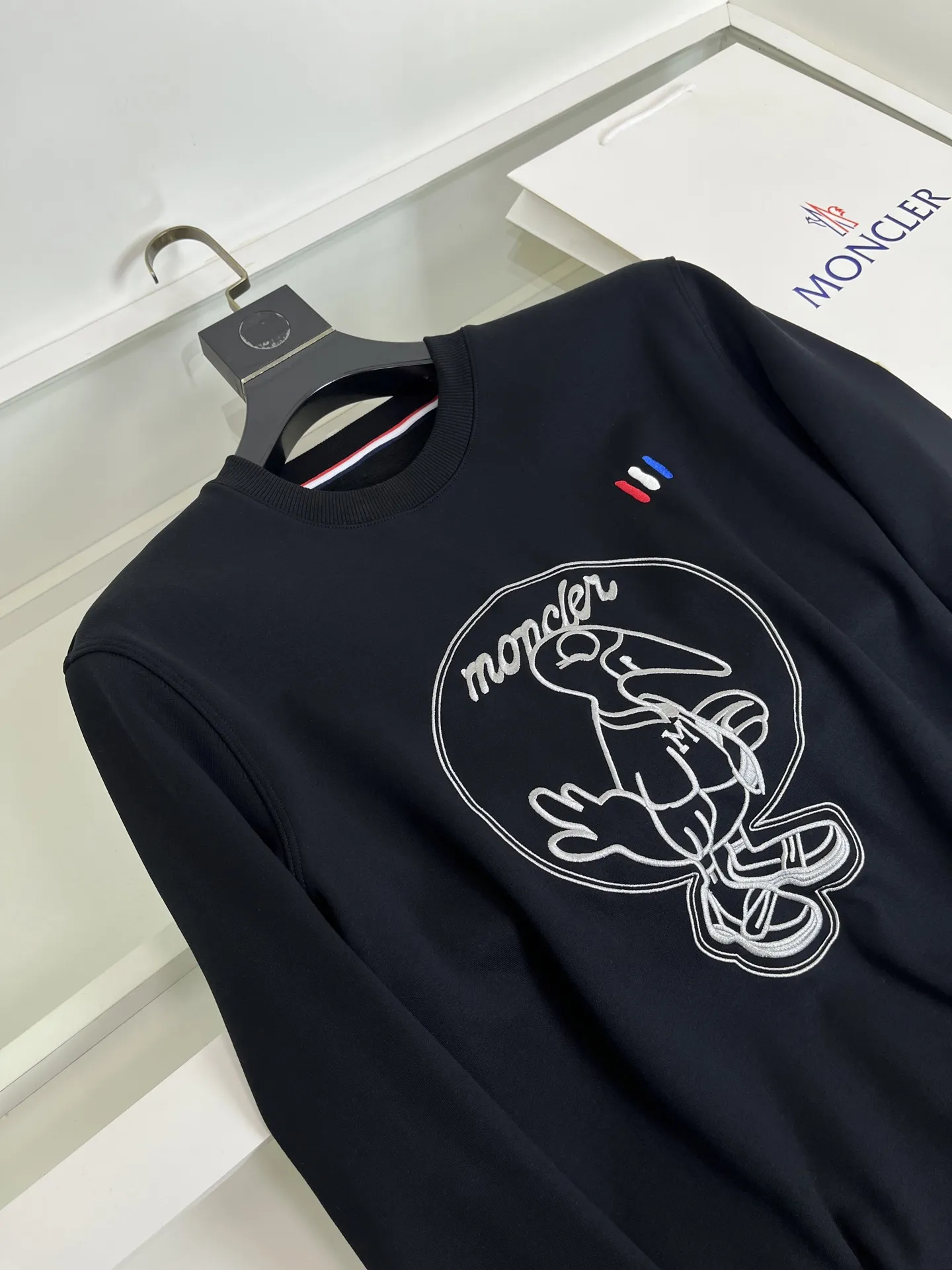 Moncler モンクレール 黒 スウェット - 画像 (4)