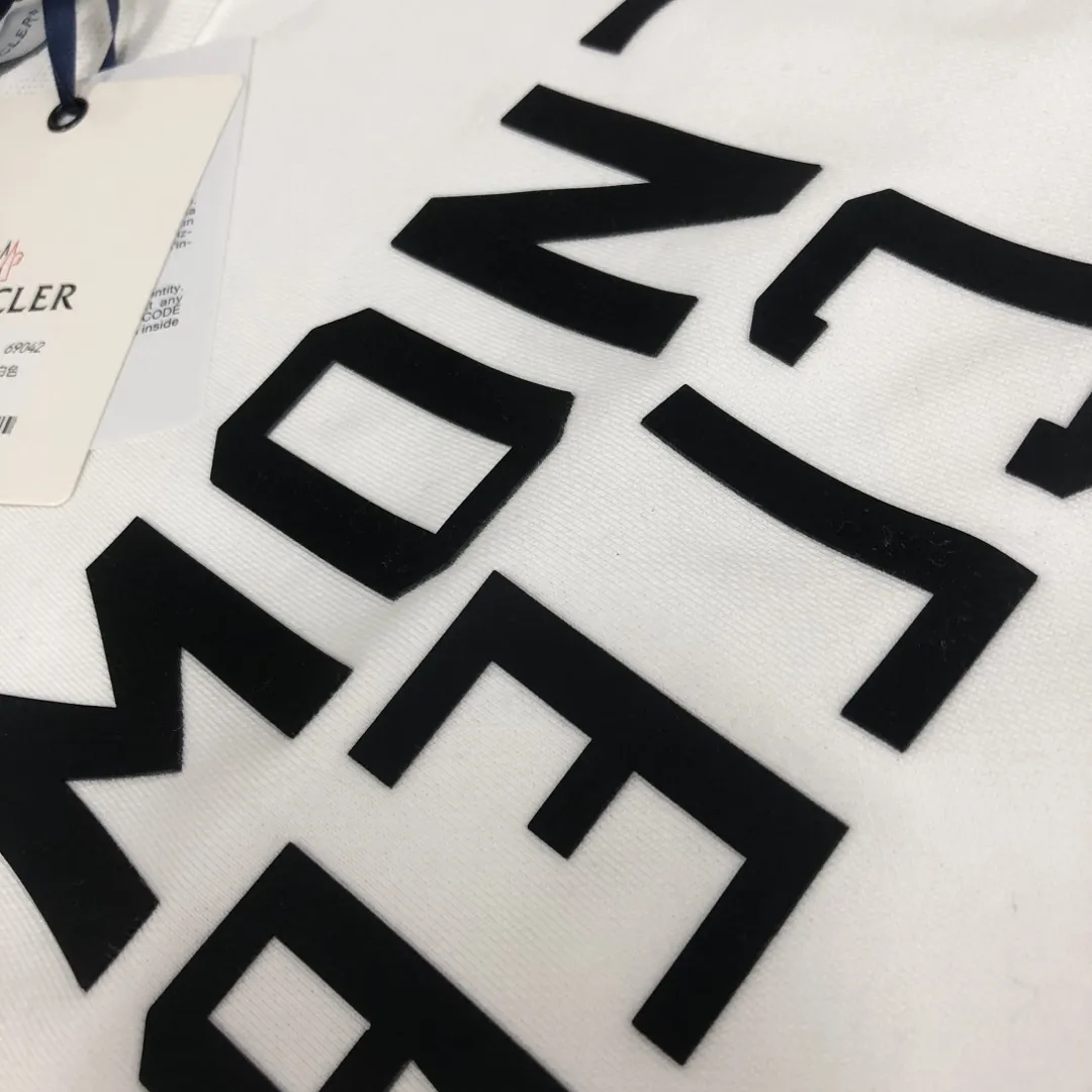 Moncler 白黒 時尚ラウンドネックスウェット - 画像 (6)