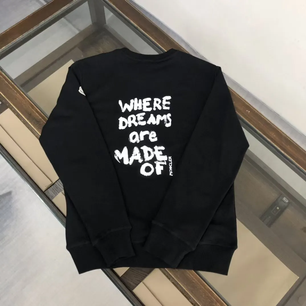 Moncler 黒のスタイリッシュなラウンドネックスウェットシャツ - 画像 (8)